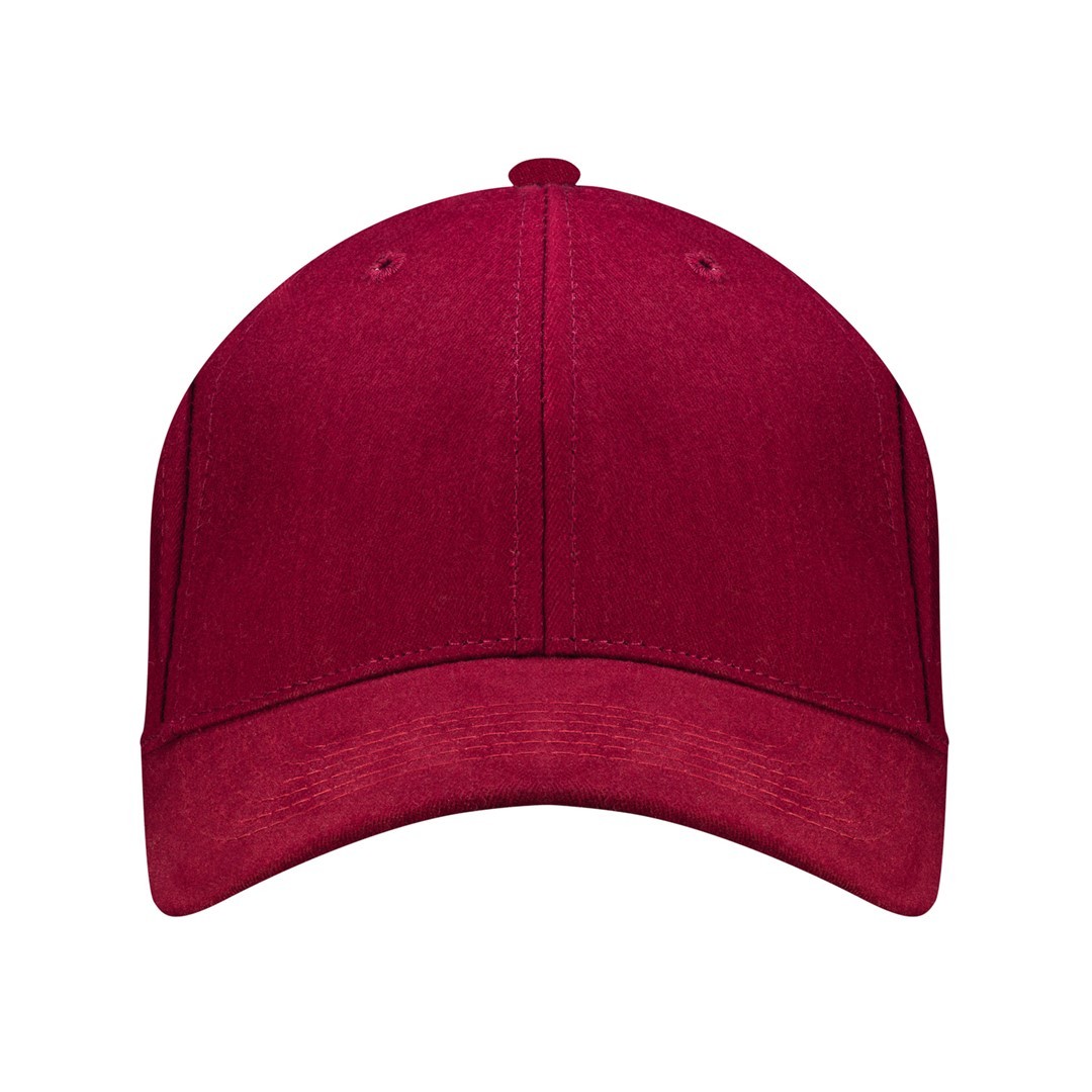 Czapka sześciopanelowa CZA006 - BURGUNDY