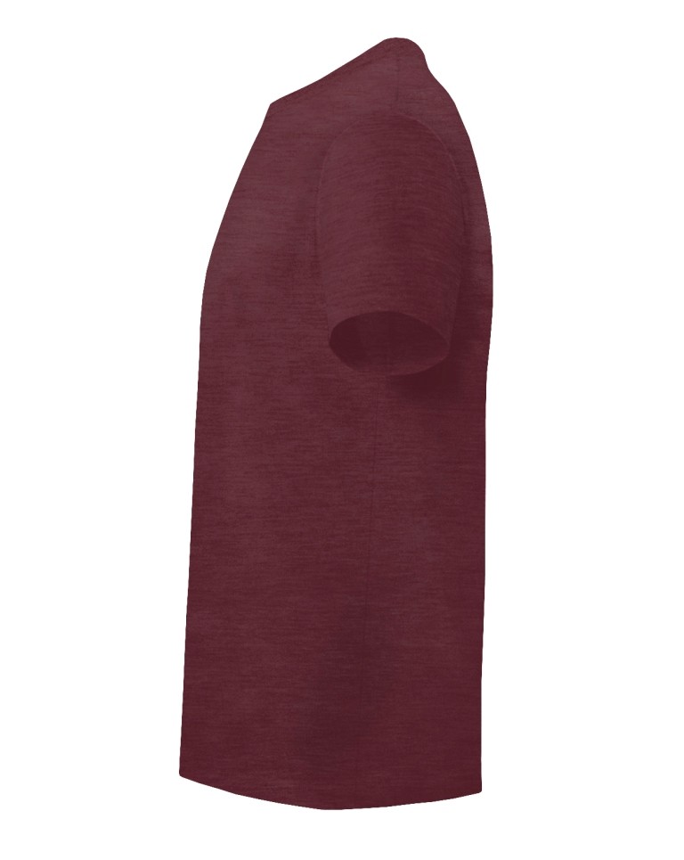 T-shirt JHK TSRA 150 - BURGUNDY HEATHER