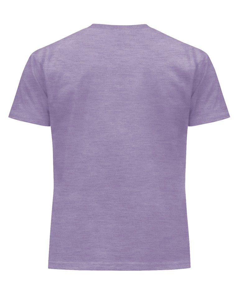 T-shirt JHK TSRA 150 - LAVENDER HEATHER
