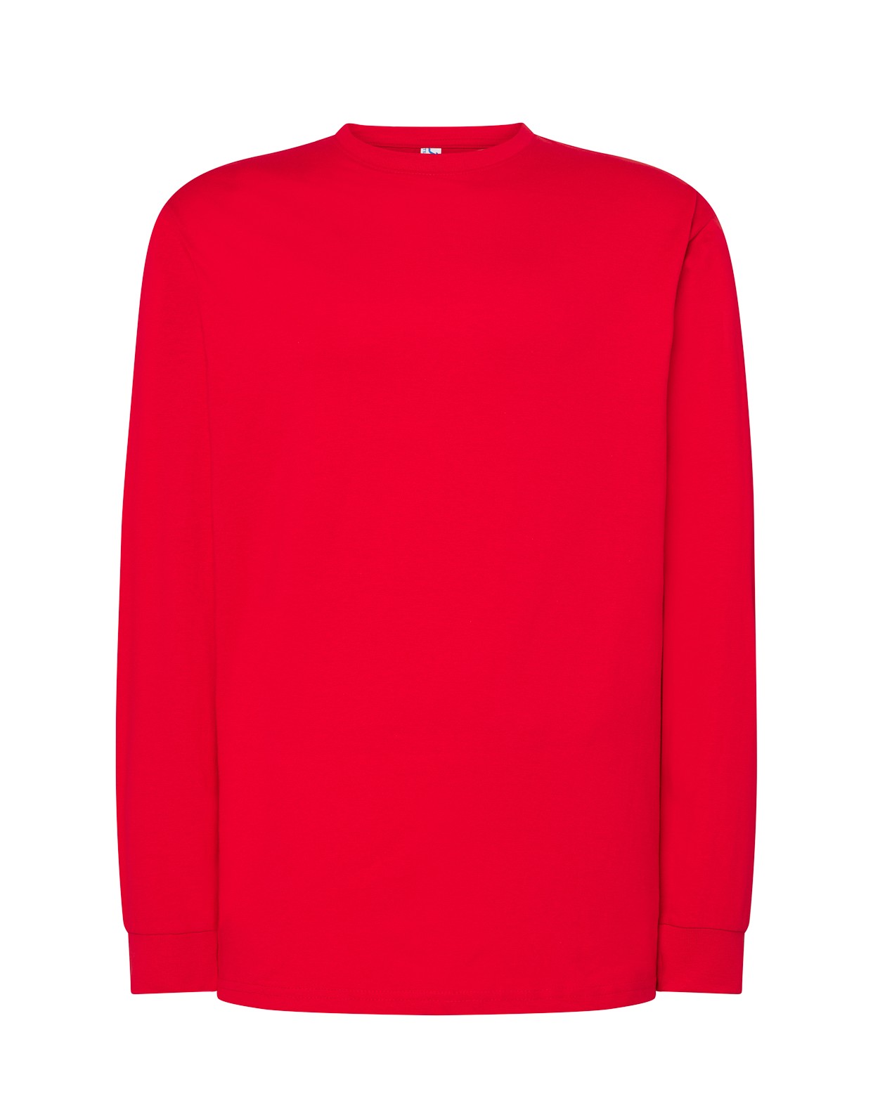 T-Shirt męski z długim rękawem TSRA170LS - RED