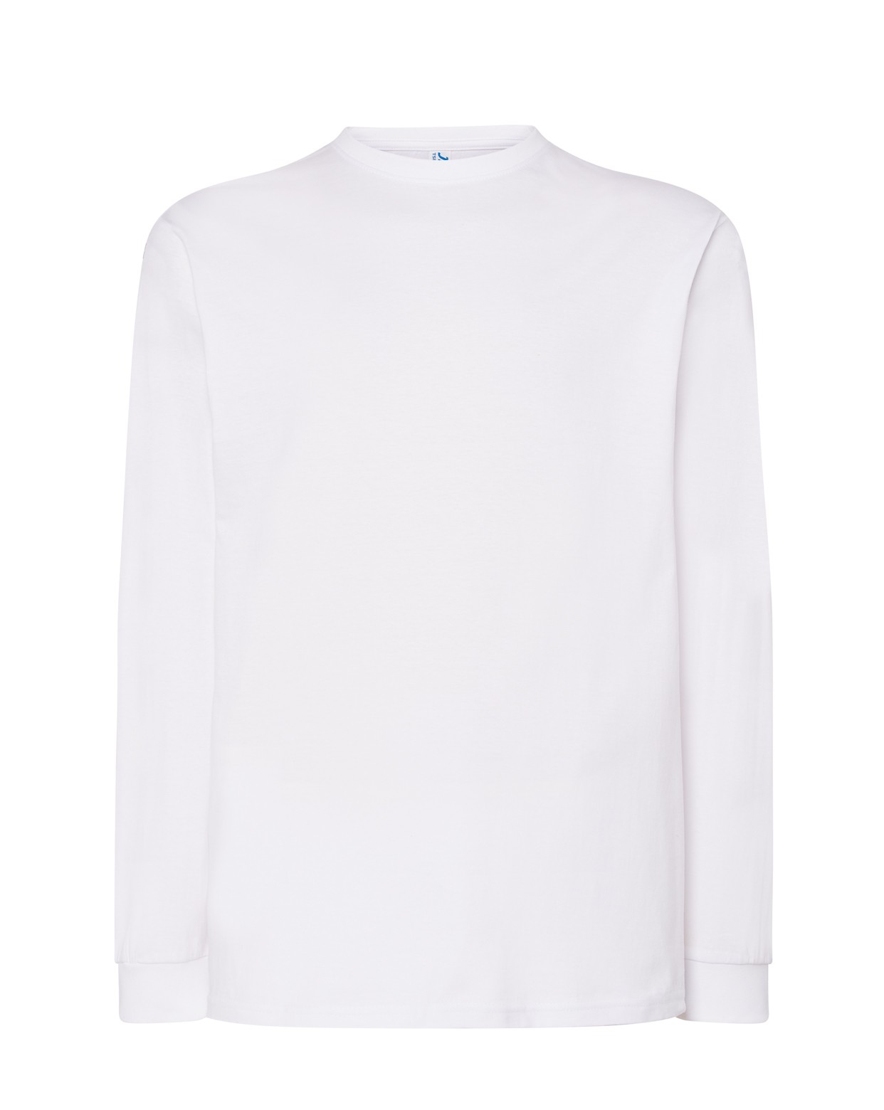 T-Shirt męski z długim rękawem TSRA170LS - WHITE