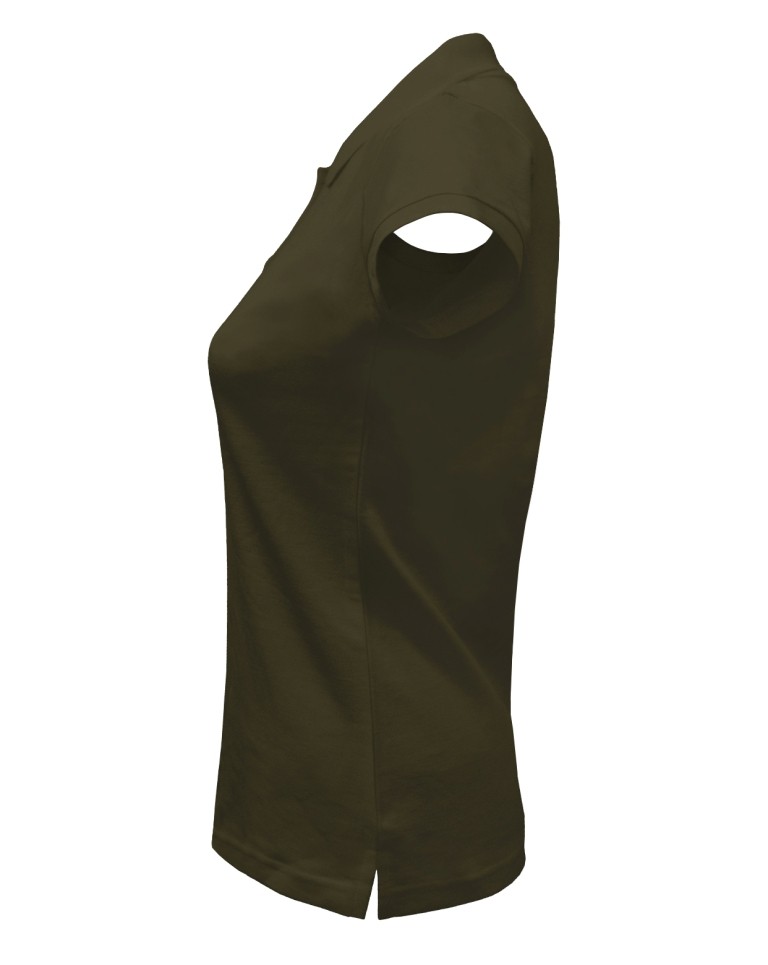 Polo damskie POPL 200 KHAKI