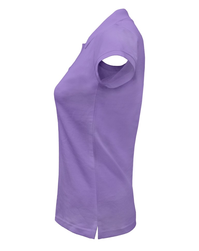 Polo damskie POPL 200 LAVANDER