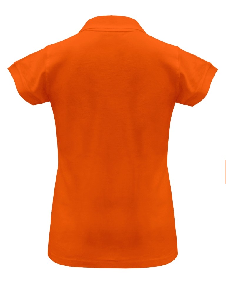 Polo damskie POPL 200 ORANGE