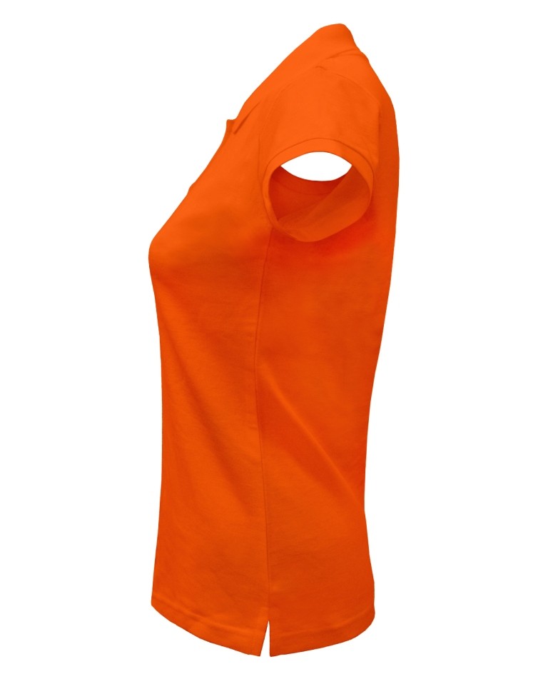 Polo damskie POPL 200 ORANGE