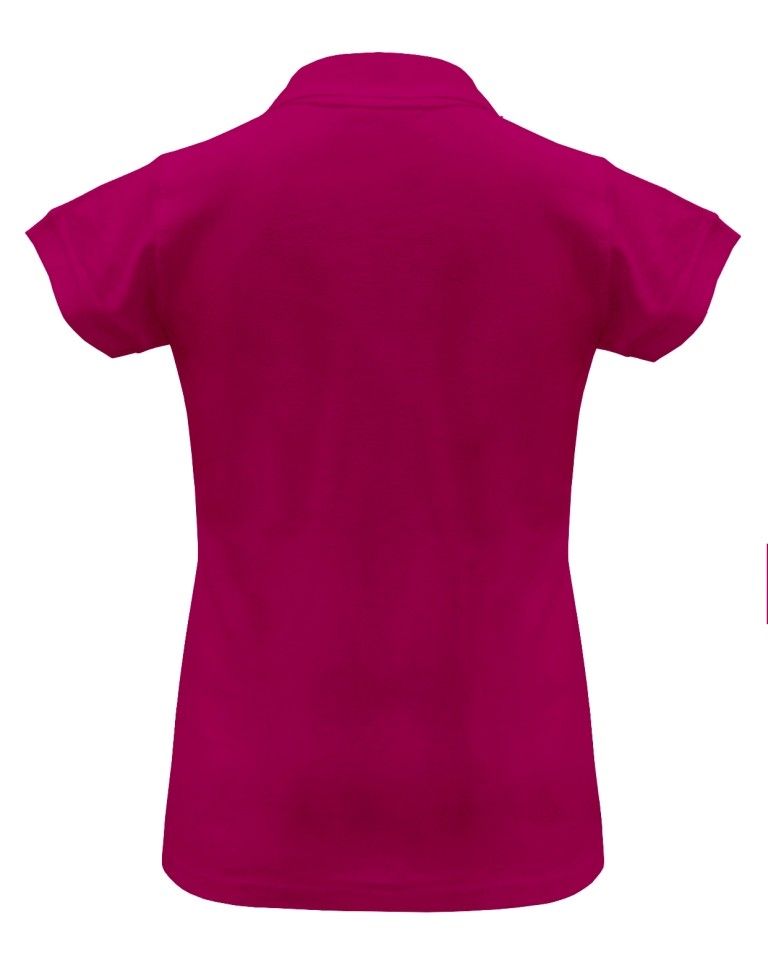 Polo damskie POPL 200 RASPBERRY