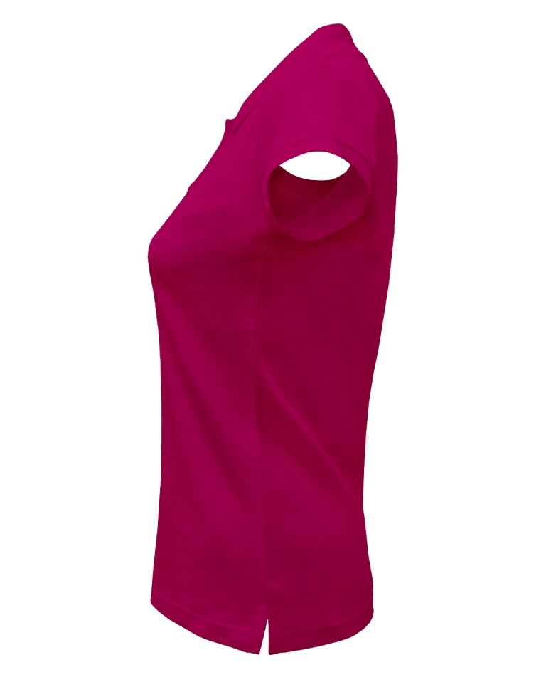 Polo damskie POPL 200 RASPBERRY