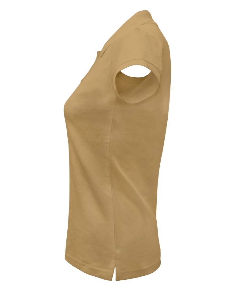 Polo damskie POPL 200 SAND