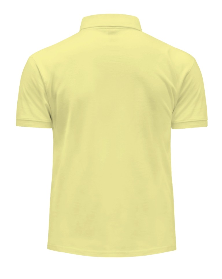 Polo męskie. PORA 210 LIGHT YELLOW