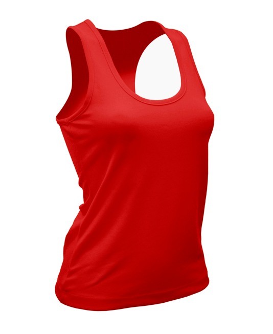 SPORT T-SHIRT JHK ARUBA LADY - RED