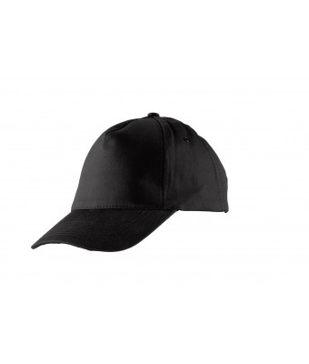 Czapka pięciopanelowa  CZA001  - kolor BLACK