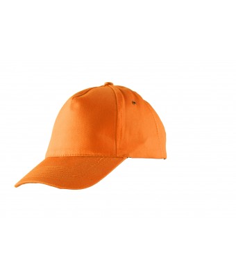 Czapka pięciopanelowa  CZA001 - kolor ORANGE
