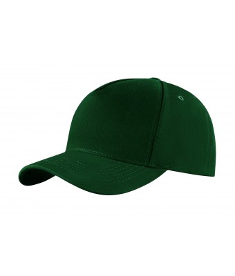 Czapka pięciopanelowa  CZA005 - BOTTLE GREEN