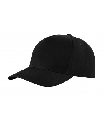 Czapka pięciopanelowa  CZA005 - BLACK