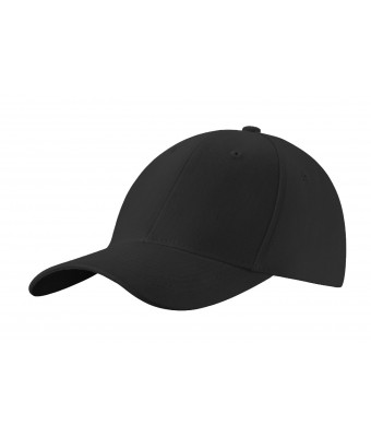 Czapka sześciopanelowa  CZA006 - BLACK