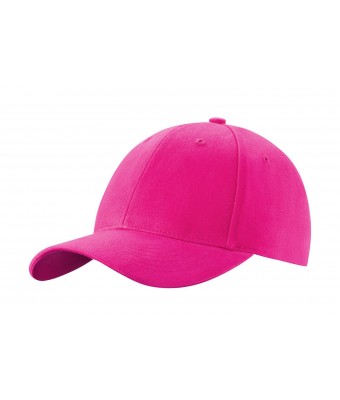 Czapka sześciopanelowa  CZA006 - FUCSIA