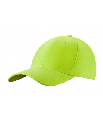 Czapka sześciopanelowa  CZA006 - LIME