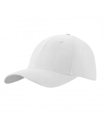 Czapka sześciopanelowa  CZA003  - kolor WHITE