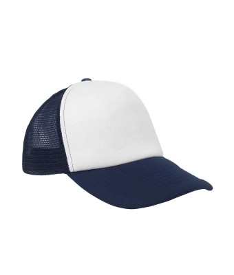 Czapka pięciopanelowa TRUCKER poliester 100%  CZA610 - NAVY / WHITE