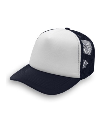 Czapka pięciopanelowa TRUCKER poliester 100%  CZA610 - NAVY / WHITE