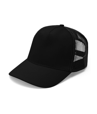 Czapka pięciopanelowa TRUCKER bawełna  CZA611 - BLACK