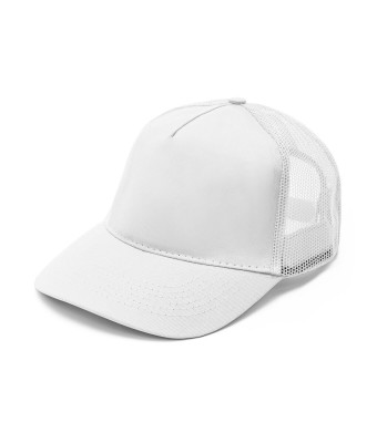 Czapka pięciopanelowa TRUCKER bawełna  CZA611 - WHITE