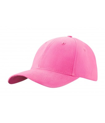 Czapka JUNIOR sześciopanelowa  CZA011 - PINK