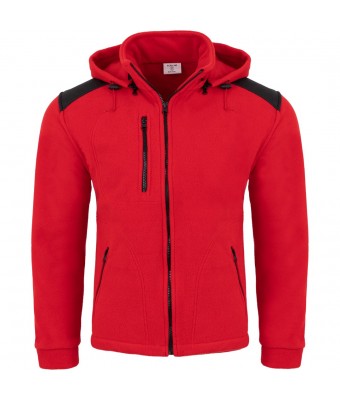 Polar FLRA 340 HOODED  RED / BLACK