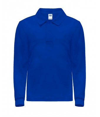Polo KID LS  JHK PKID 210 LS  ROYAL BLUE