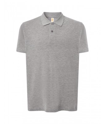 Polo męskie JHK OCEAN POLO  -GREY MELANGE-