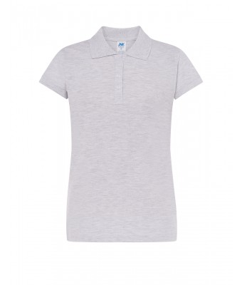 Polo damskie POPL 200 ASH MELANGE