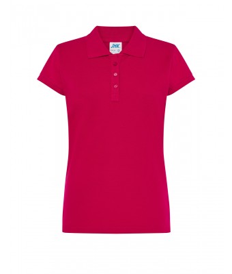 Polo damskie POPL 200 RASPBERRY