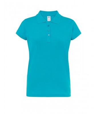 Polo damskie POPL 200 TURQUOISE
