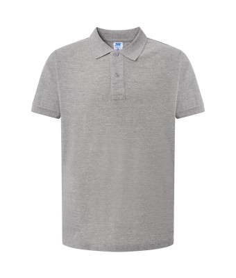 Polo męskie. PORA 210 GREY MELANGE