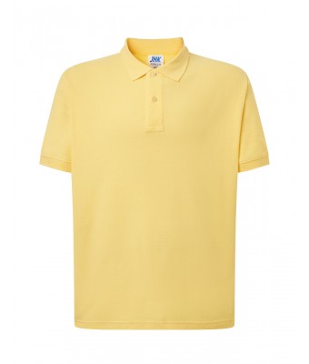 Polo męskie. PORA 210 LIGHT YELLOW