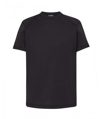 T-shirt JHK - SPORT KID T-SHIRT - BLACK