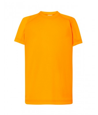 T-shirt JHK  - SPORT KID T-SHIRT  - ORANGE FLUOR