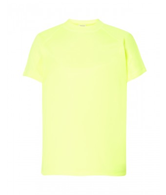 T-shirt JHK  - SPORT KID T-SHIRT  - GOLD FLUOR