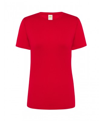 T-shirt  JHK, damski sportowy - SPORT T-SHIRT LADY -  RED