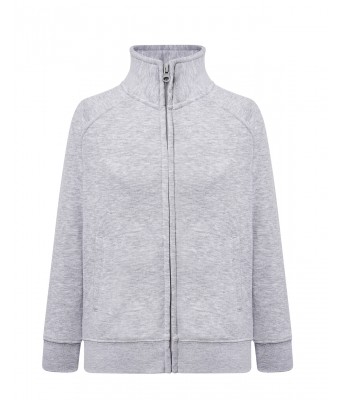 BLUZA JHK KID FULL ZIP SWEATSHIRT - ASH