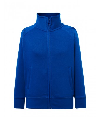 BLUZA JHK KID FULL ZIP SWEATSHIRT - ROYAL BLUE