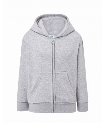 Bluza JHK KID HOODED SWEATSHIRT - ASH MELANGE