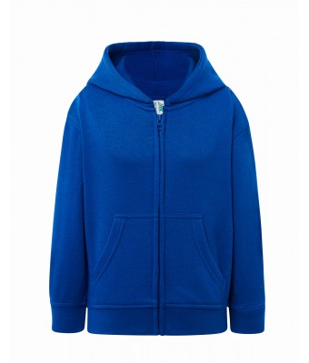 Bluza JHK KID HOODED SWEATSHIRT - ROYAL BLUE