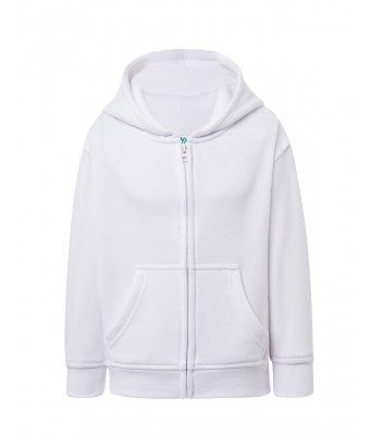 Bluza JHK KID HOODED SWEATSHIRT - WHITE