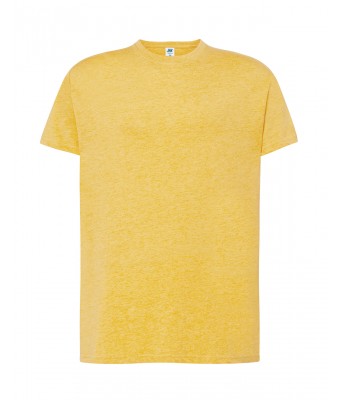 T-shirt JHK  TSRA 150 - MUSTARD HEATHER