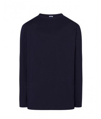 T-Shirt męski z długim rękawem  TSRA150LS  - NAVY