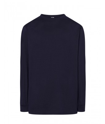 T-Shirt męski z długim rękawem  TSRA170LS  - NAVY