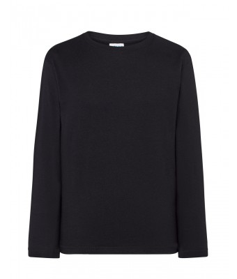 T-shirt  KID LS JHK TSRK 150 LS  BLACK