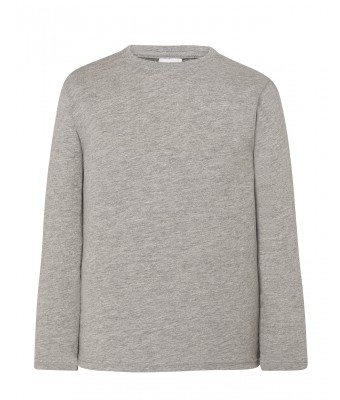 T-shirt  KID LS JHK TSRK 150 LS  GREY MELANGE