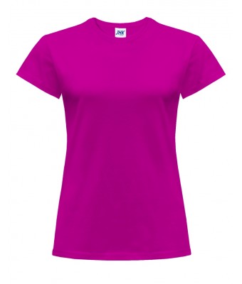 T-shirt damski JHK TSRLCMF - FUCSIA